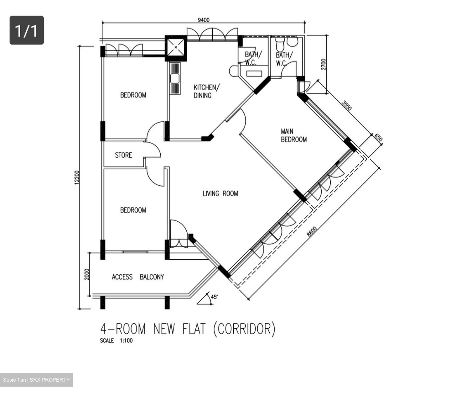 Blk 624 Bedok Reservoir Road (Bedok), HDB 4 Rooms #446143961